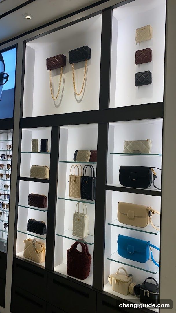 Luxury Handbag Display