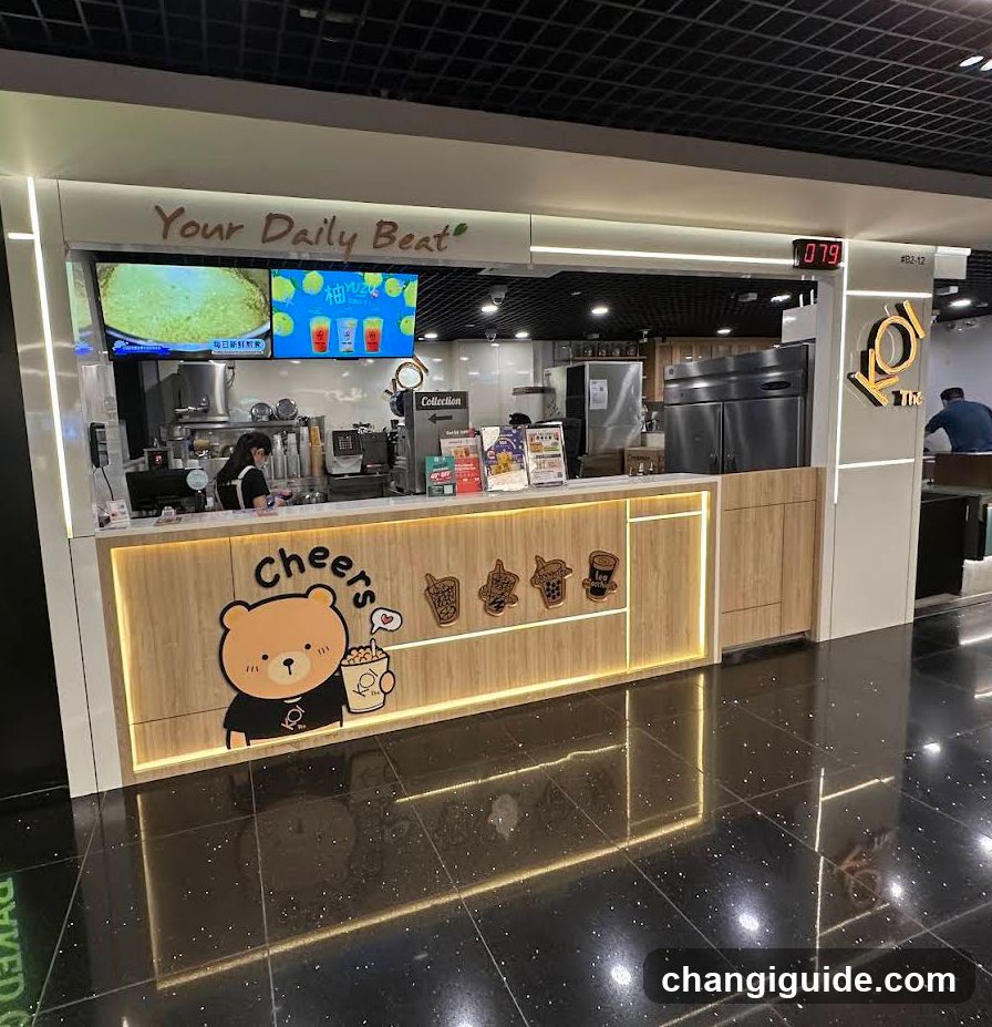 Beverage Shop Interior View