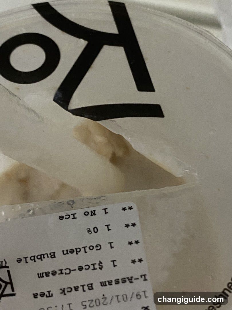 Frozen Dessert Product Label