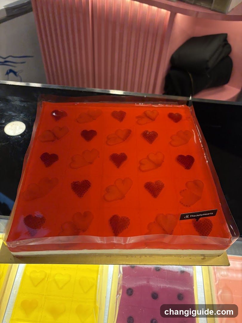 Heart Shaped Jellies Display