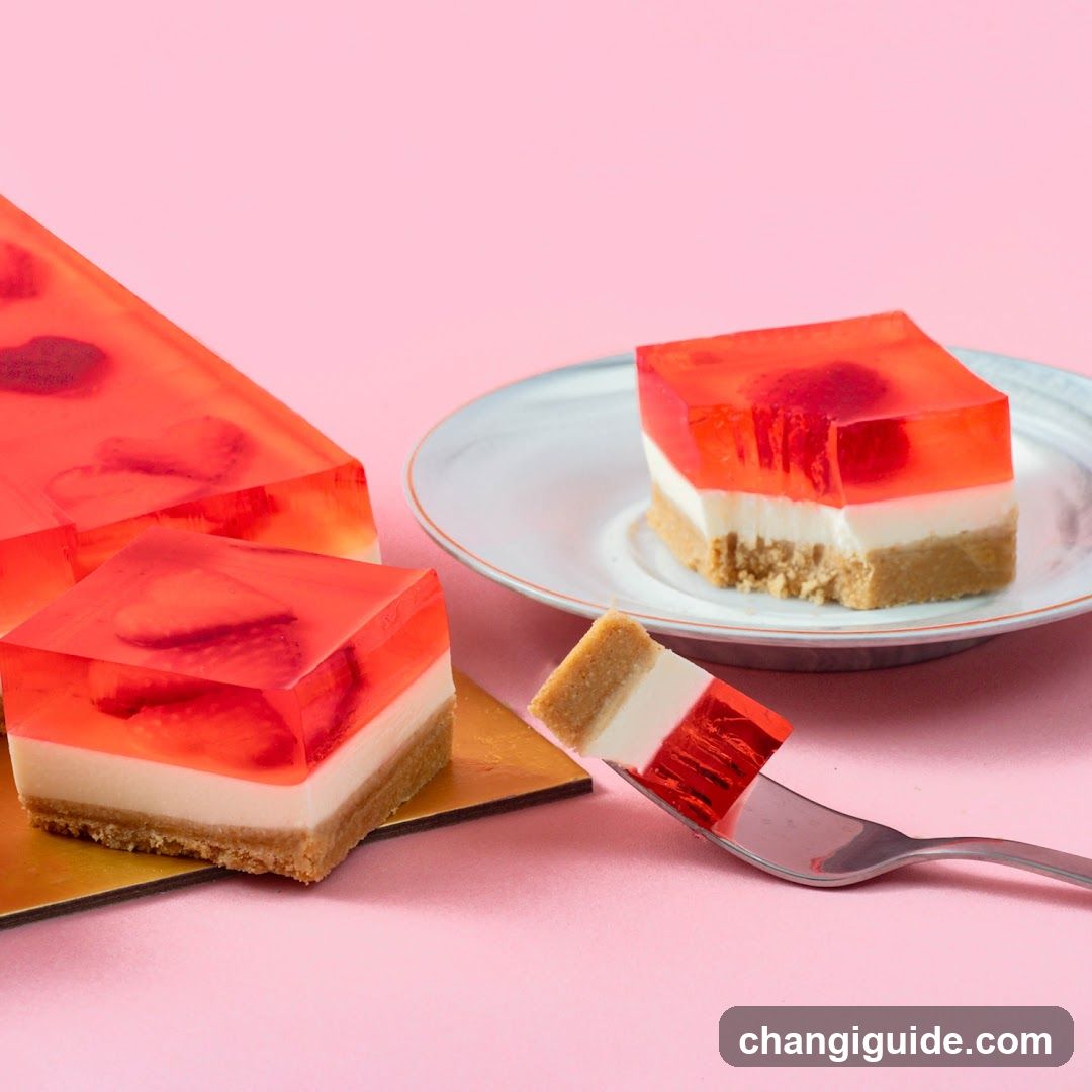 Strawberry Jello Cheesecake Dessert