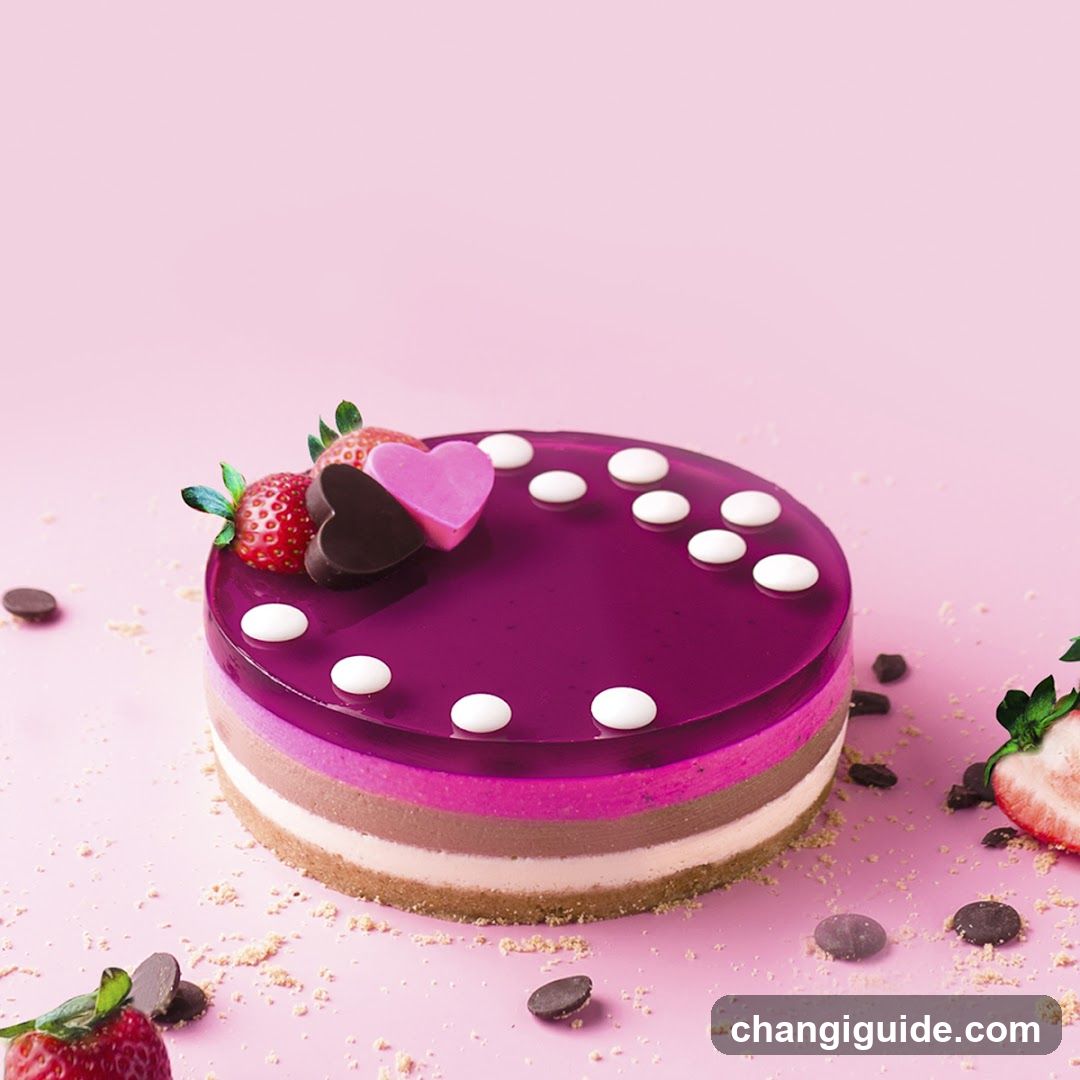 Strawberry and Chocolate Layered Cake