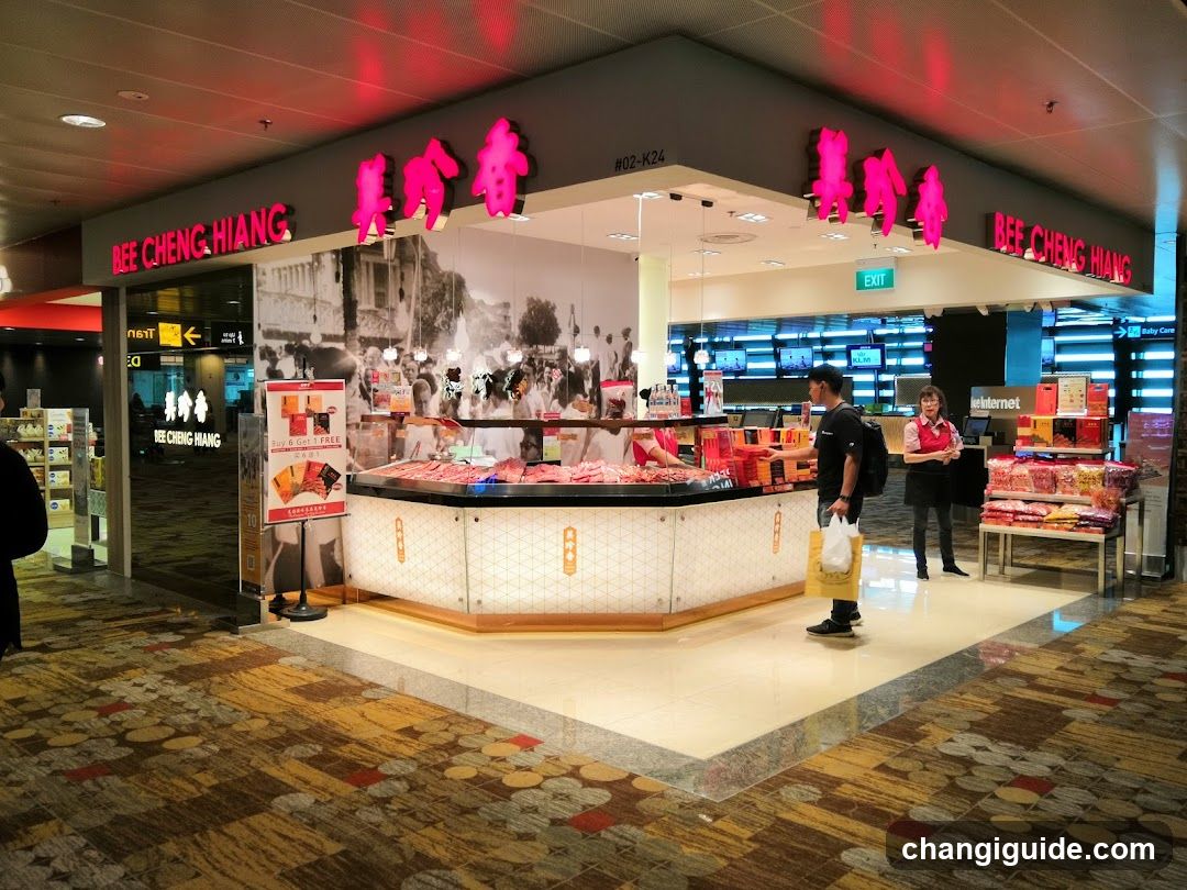 Bee Cheng Hiang Store Interior