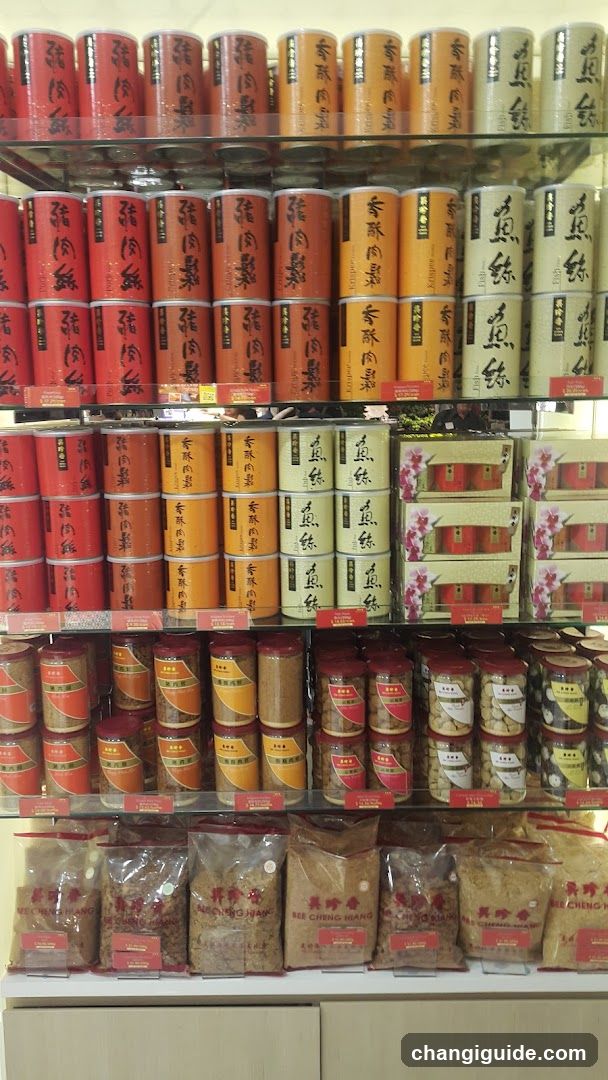 Shelf of Traditional Chinese Products