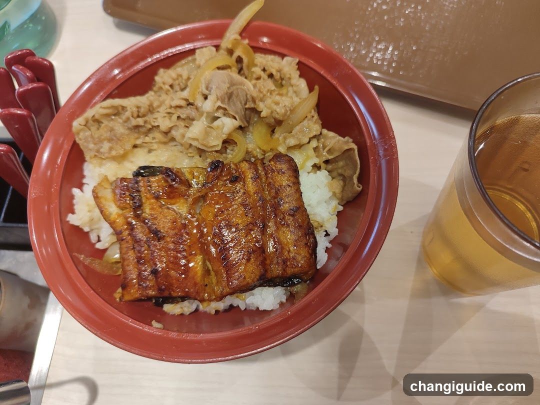 Eel and Tonkatsu Rice Bowl