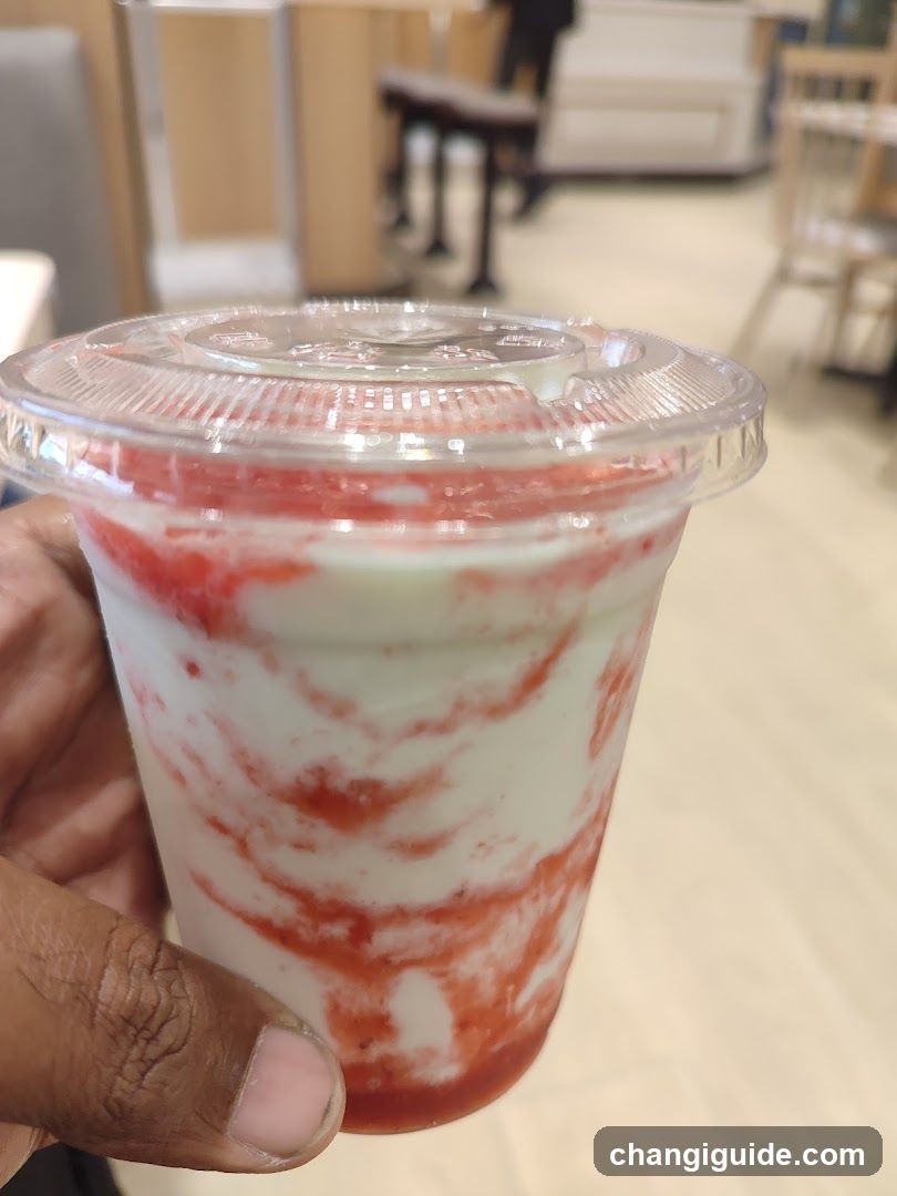 Strawberry Yogurt Drink
