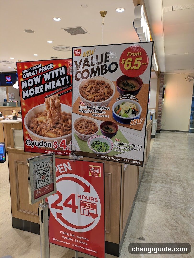 Gyudon Combo Advertisements