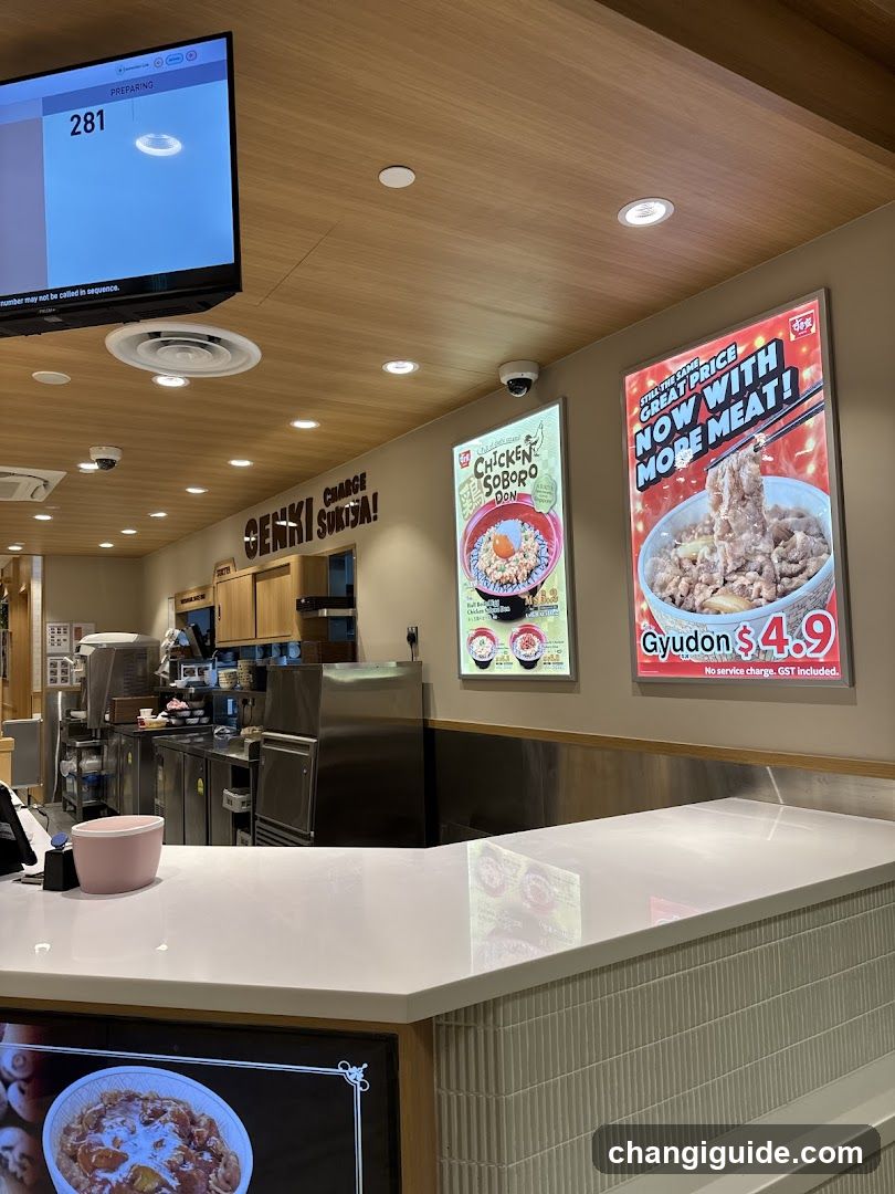 Restaurant Interior with Menu Boards