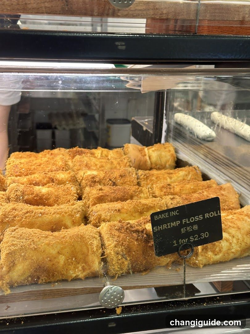 Shrimp Floss Roll Display