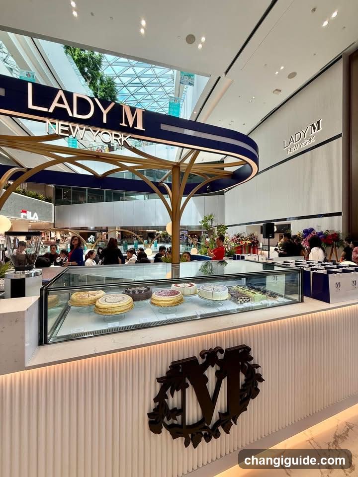 Lady M New York Display Counter