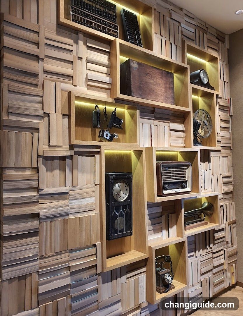 Vintage Wall Display