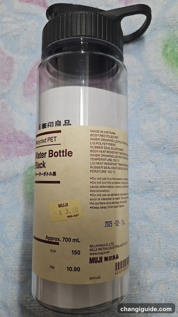 Muji Water Bottle