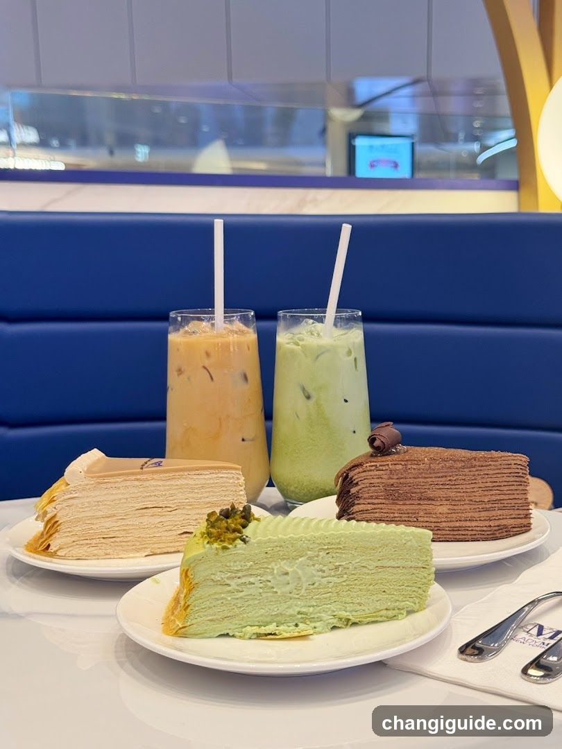 Dessert and Drink Spread