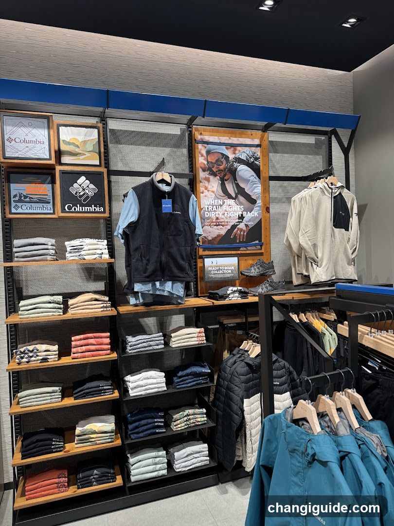 Columbia Store Interior Display