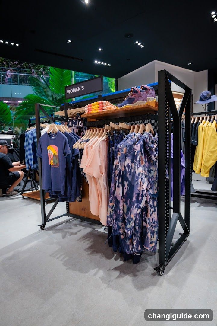 Women's Clothing Display