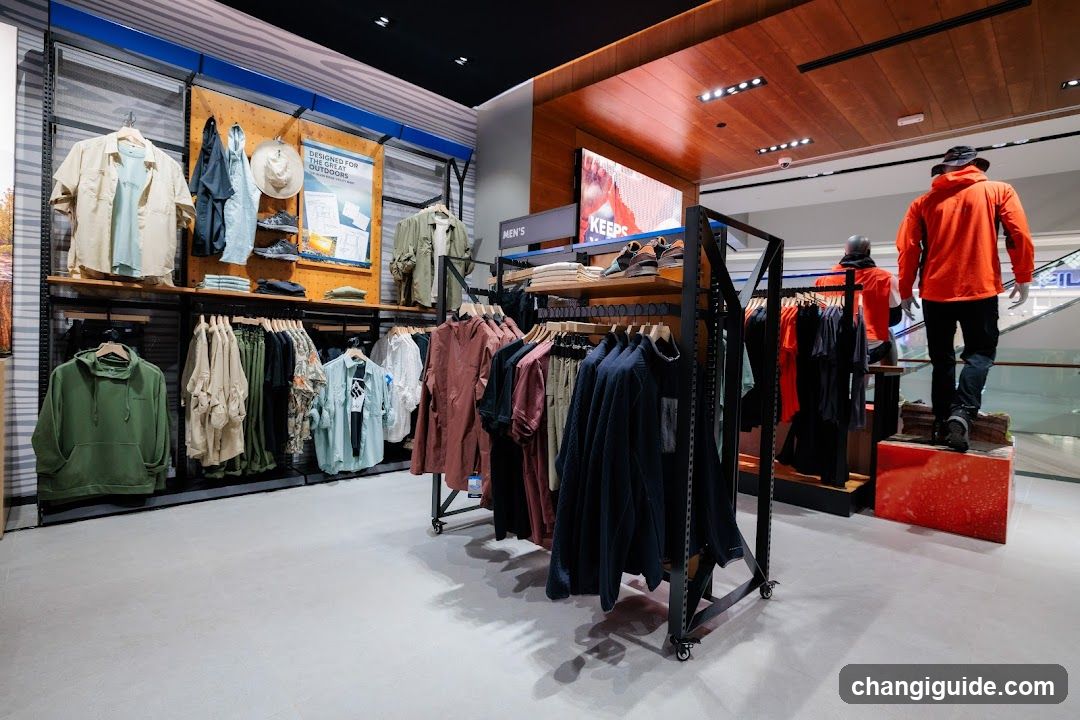 Men's Clothing Store Interior Display