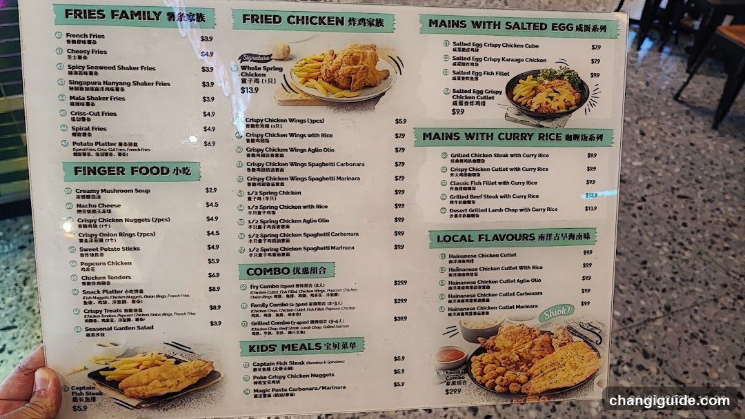 Restaurant Menu Board