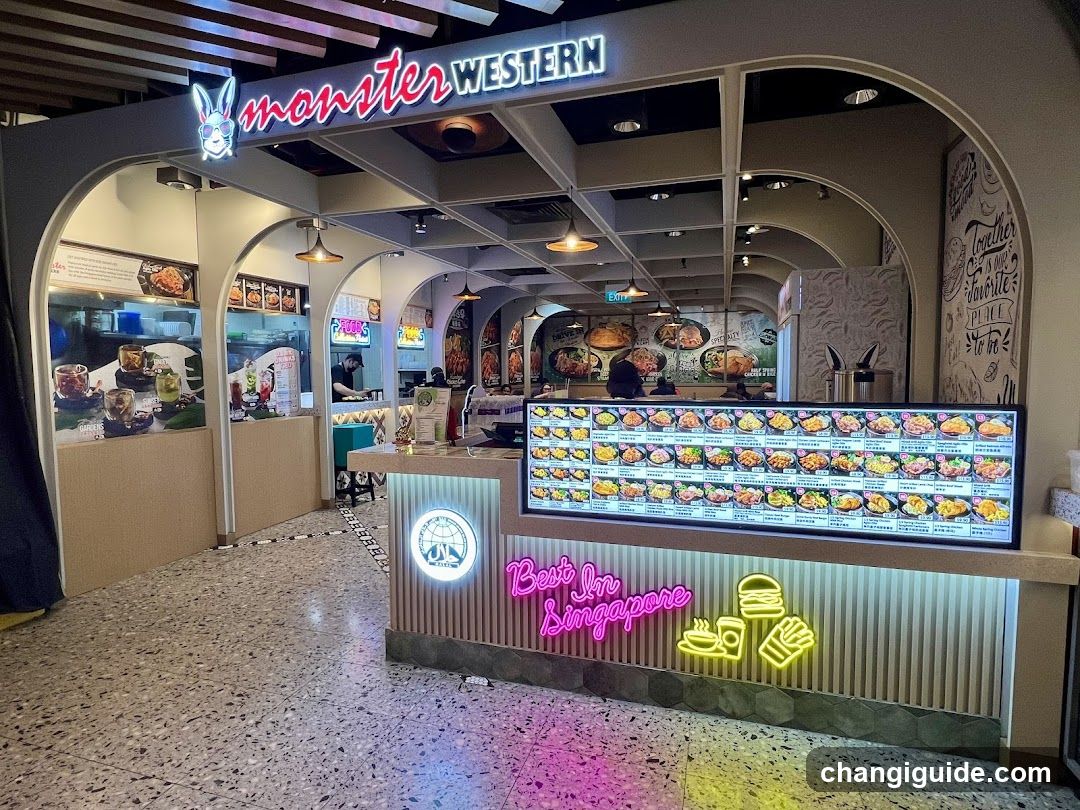 Monster Western Food Stall Interior