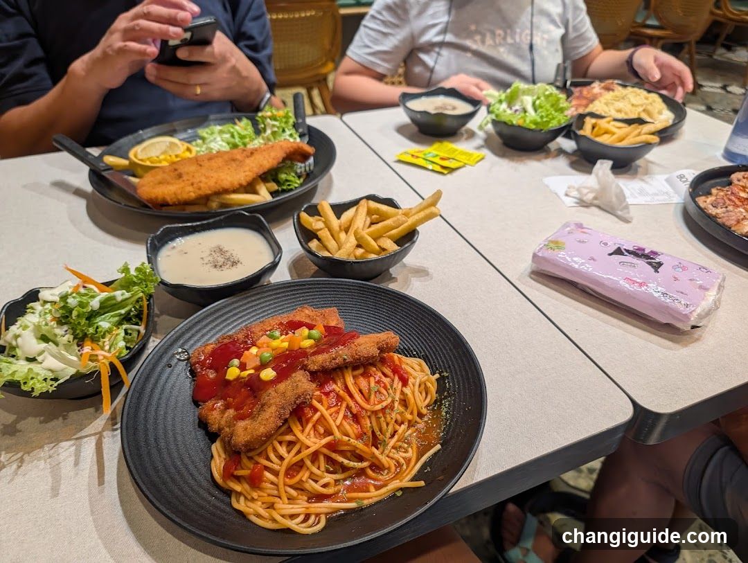 Dining Table with Meals