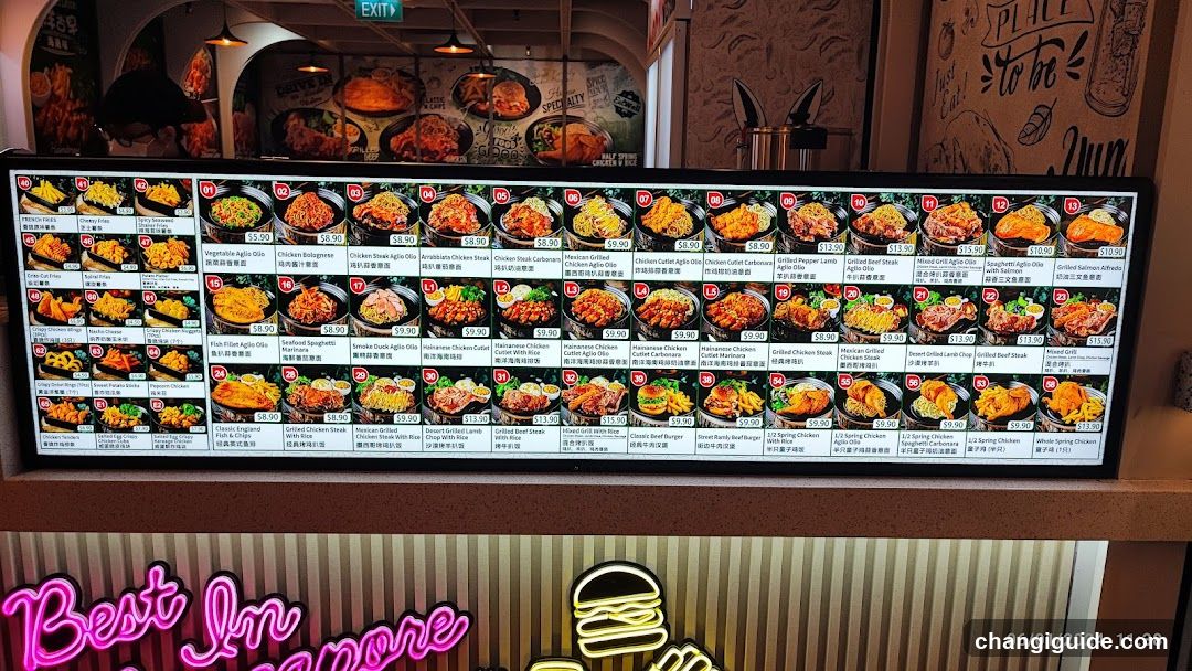 Restaurant Menu Board