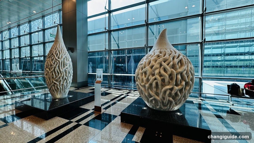 Abstract Sculptures in Modern Interior