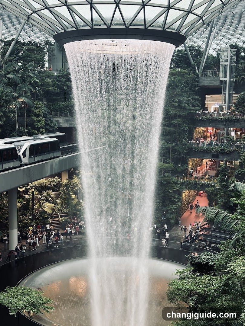 The Jewel Changi Waterfall