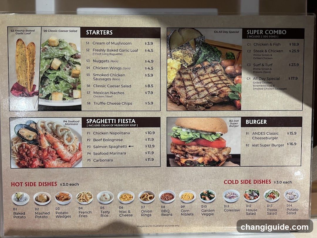 Dining Menu Board