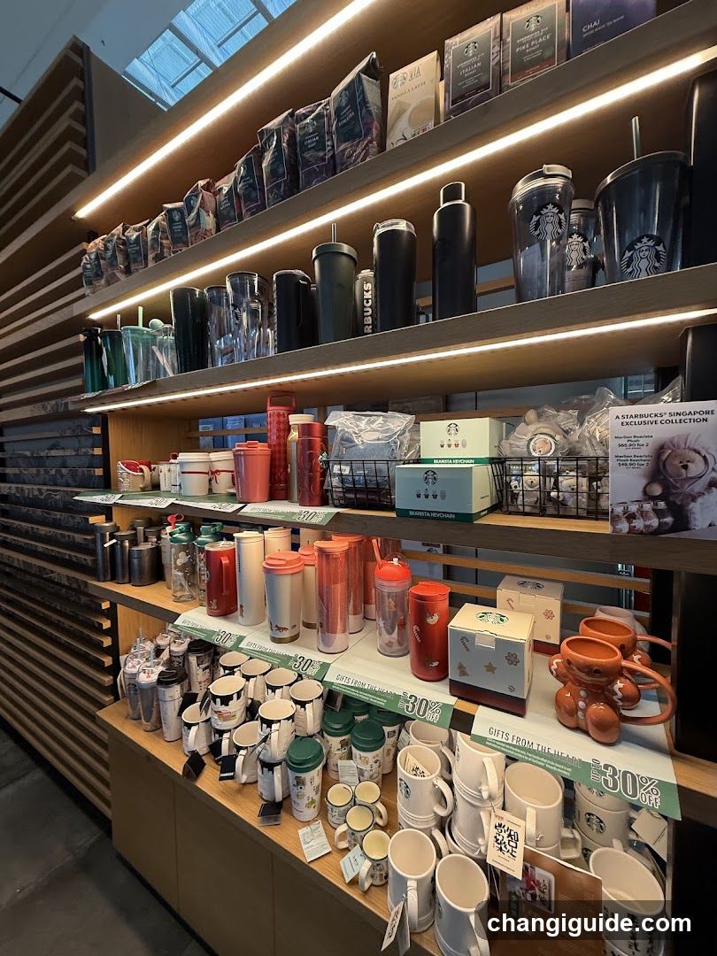 Starbucks Merchandise Display