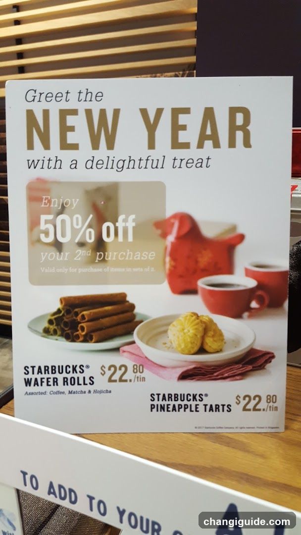New Year Promotion Sign