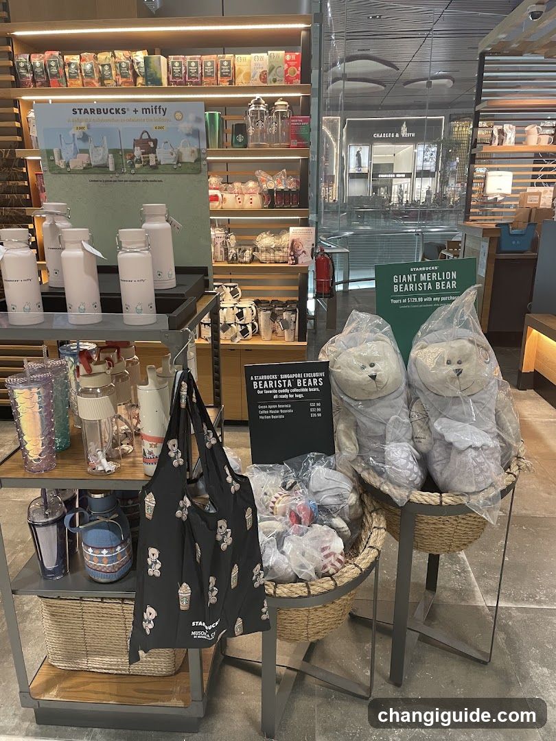 Starbucks x Miffy Merchandise Display
