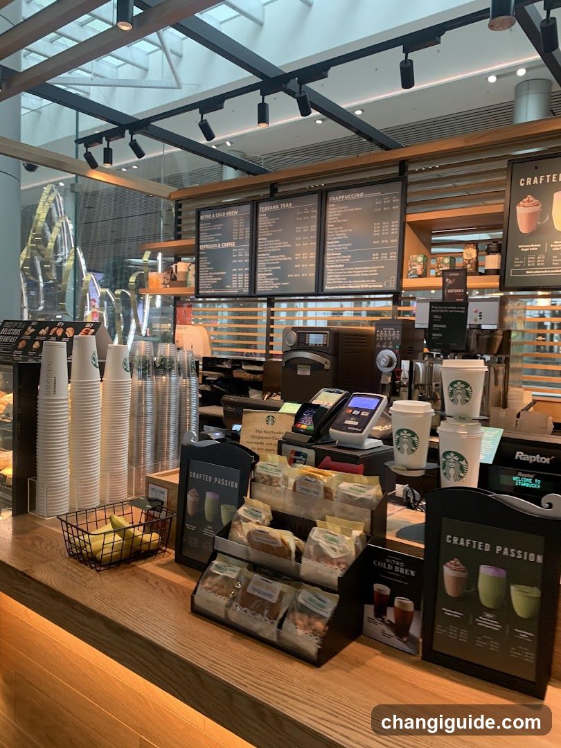 Starbucks Counter Interior