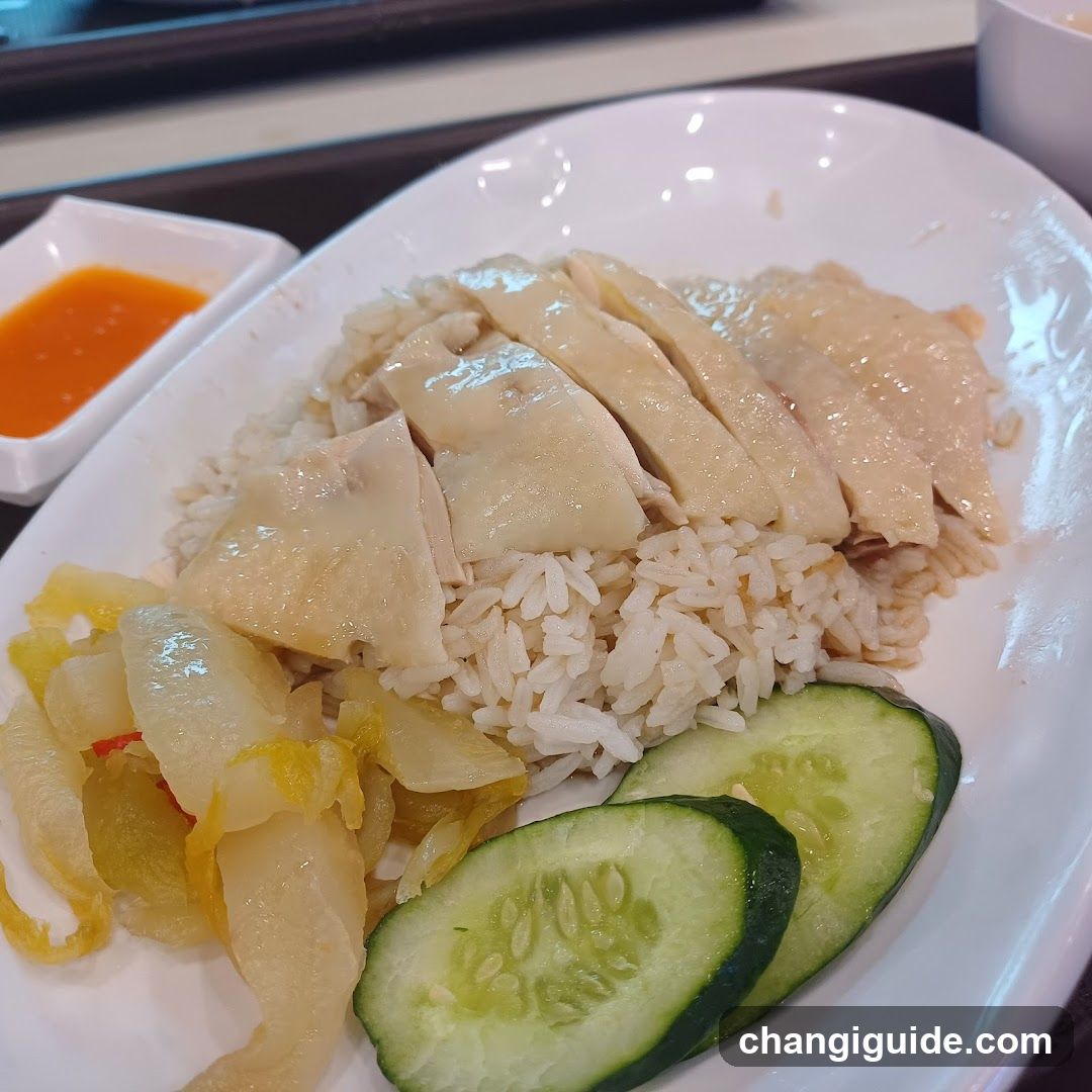 Hainanese Chicken Rice Plate