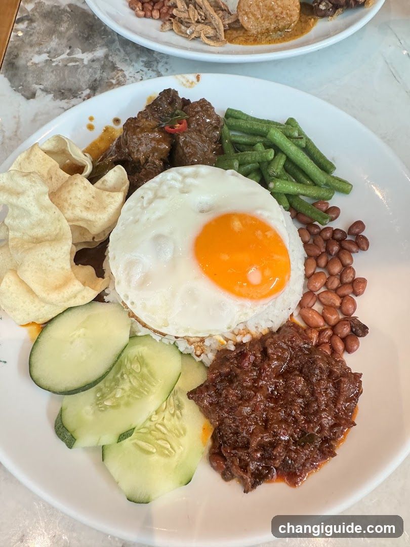 Nasi Lemak Plate