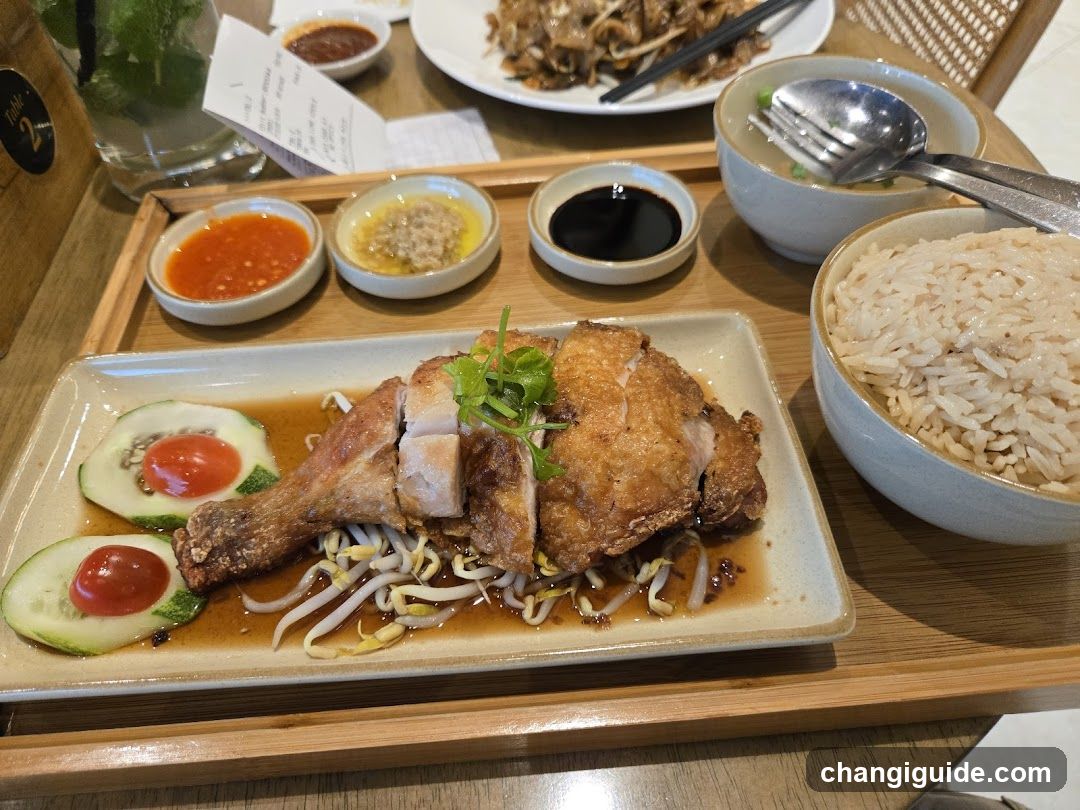 Hainanese Chicken Rice Meal