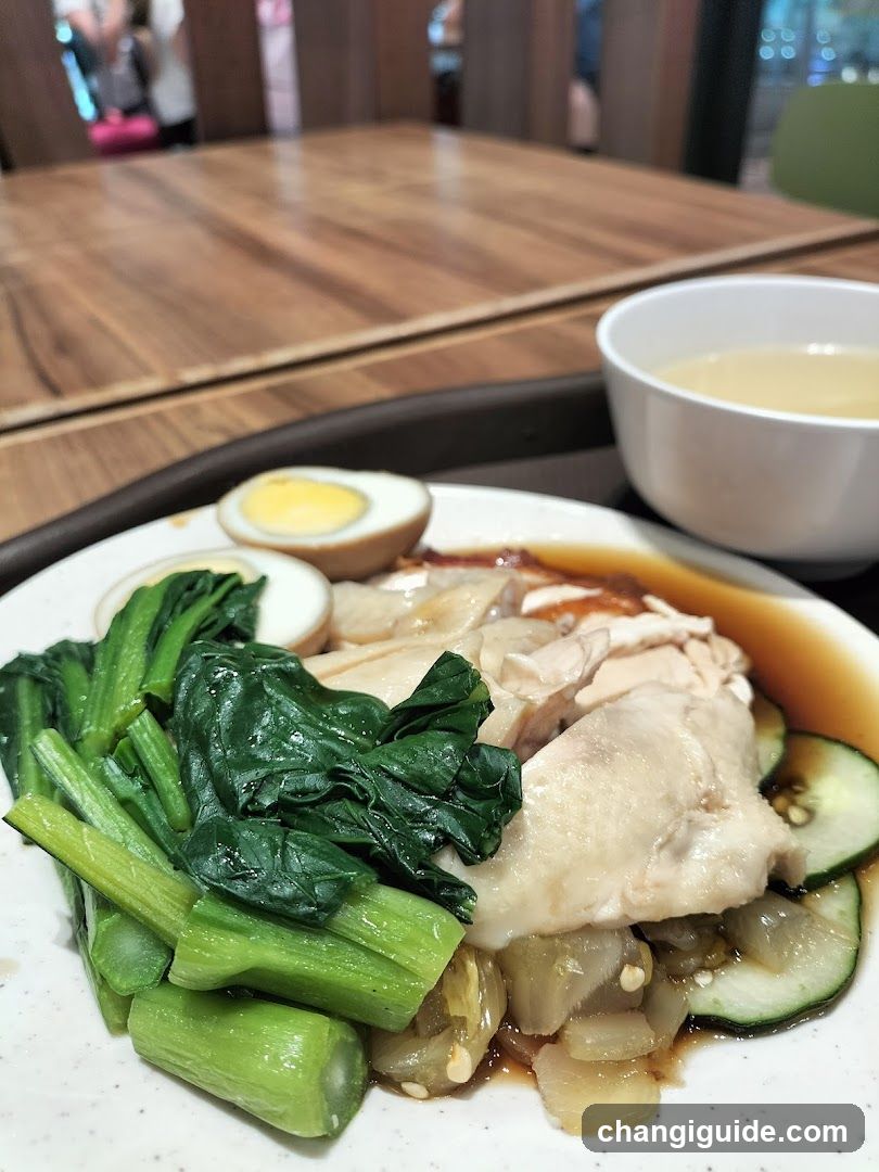 PX Hainanese Chicken Rice (Halal)