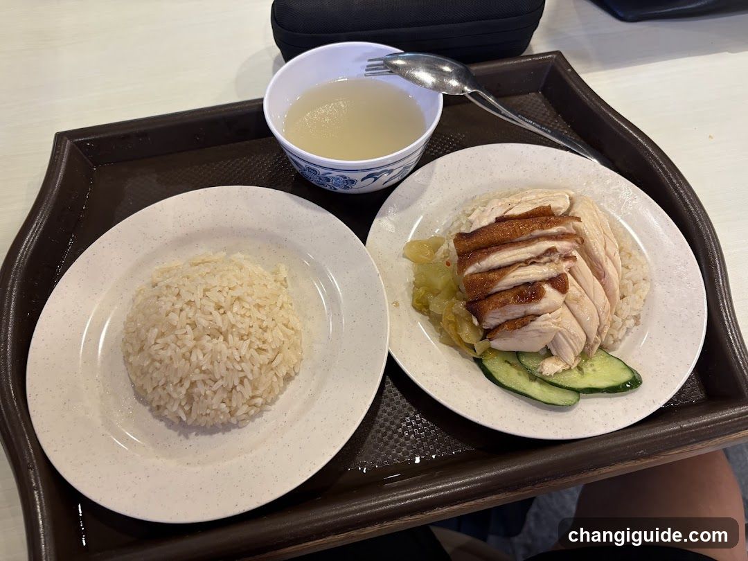 Hainanese Chicken Rice Meal