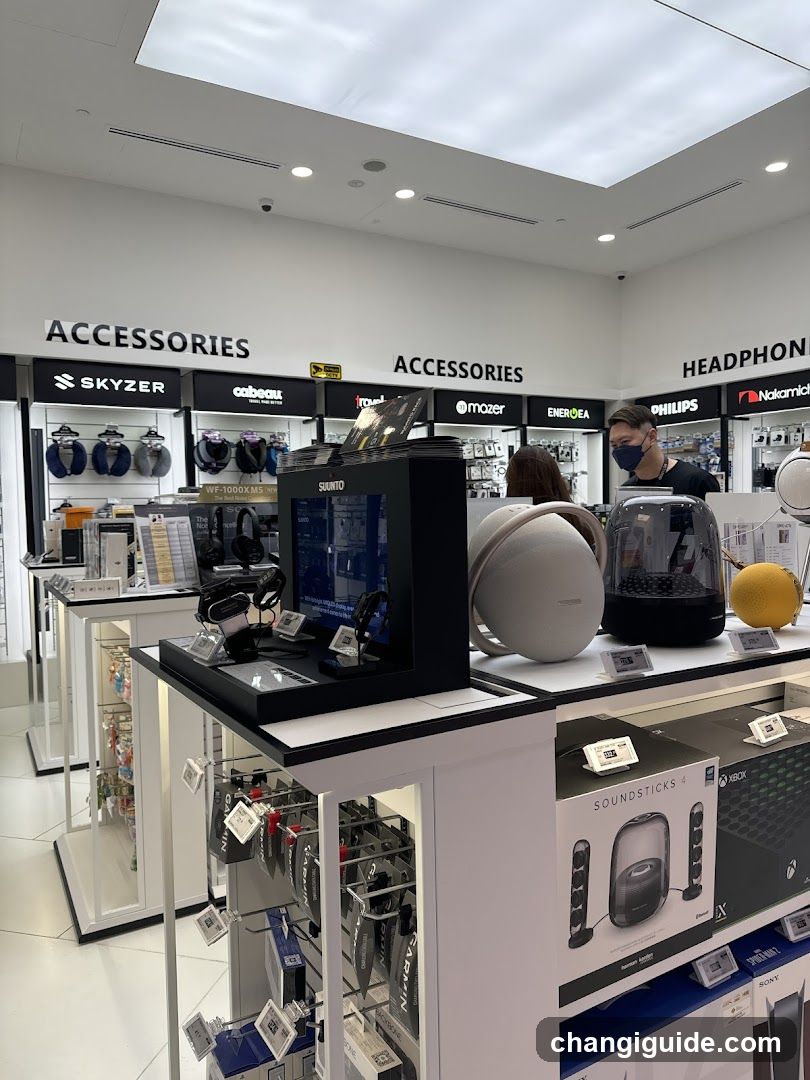 Electronics Store Interior