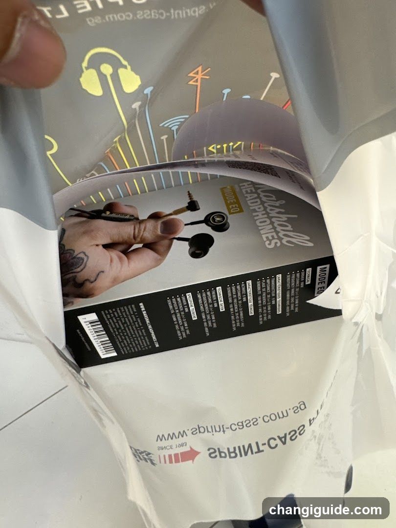 Product Packaging in Shopping Bag