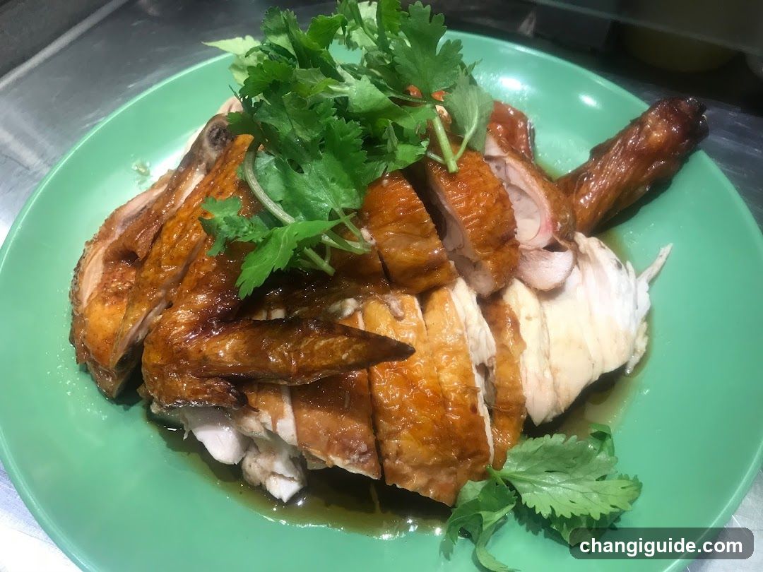 Roasted Chicken with Cilantro