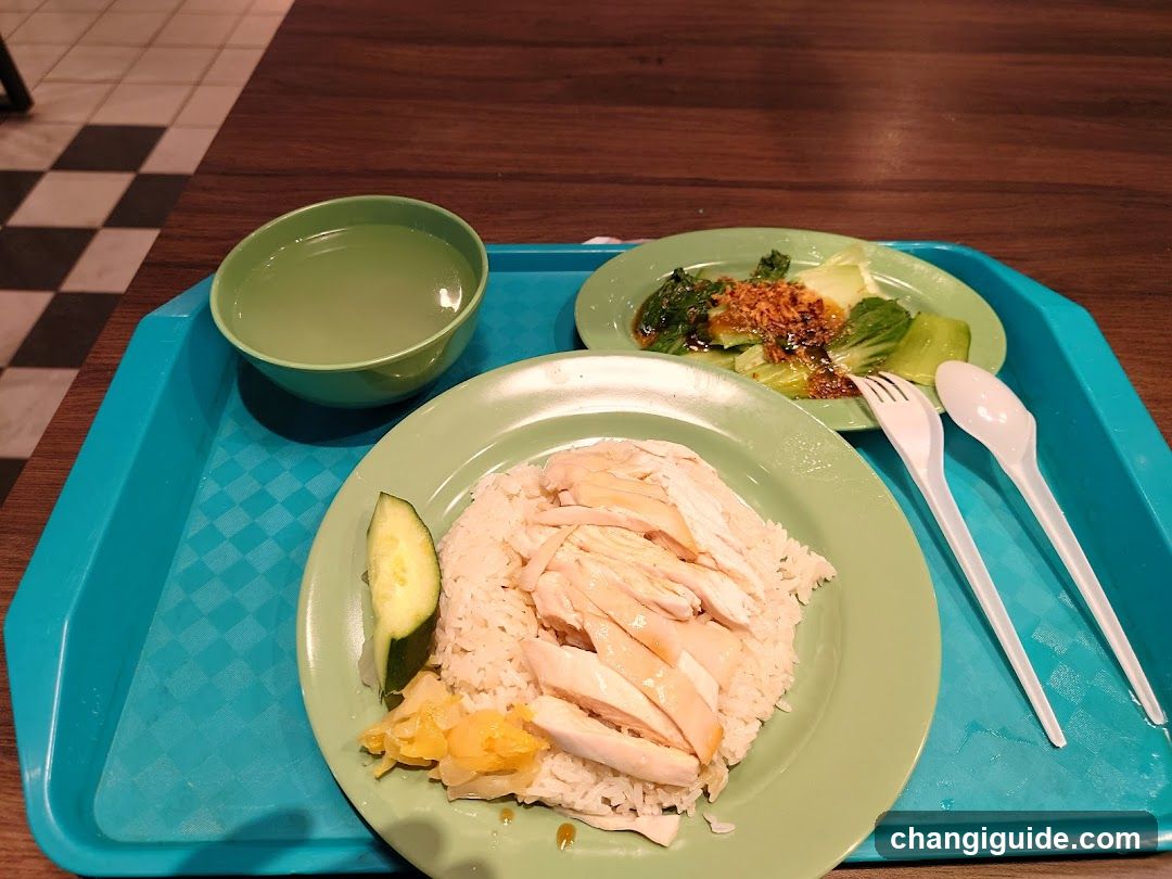 Hainanese Chicken Rice Meal