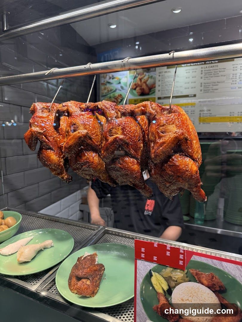 Roasted Chicken Display