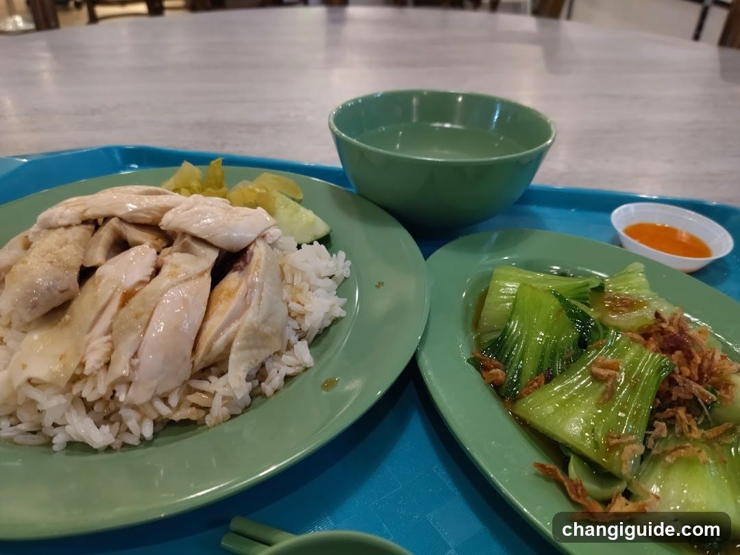 Hainanese Chicken Rice Meal