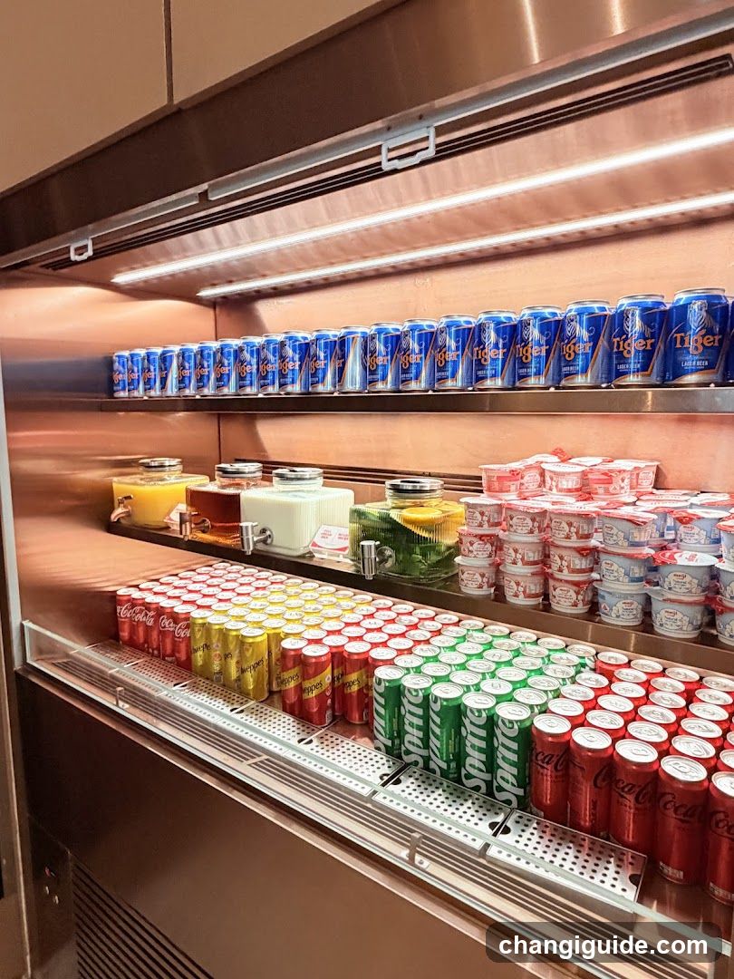 Refrigerated Beverage and Yogurt Display