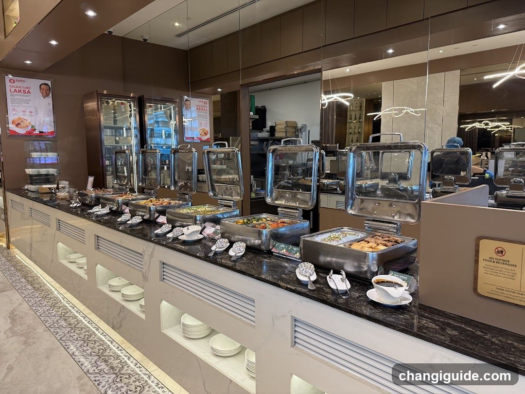Buffet Food Display