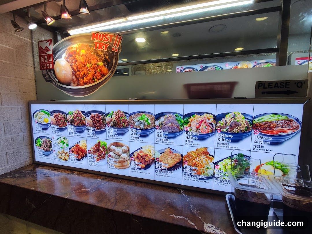 Restaurant Menu Board