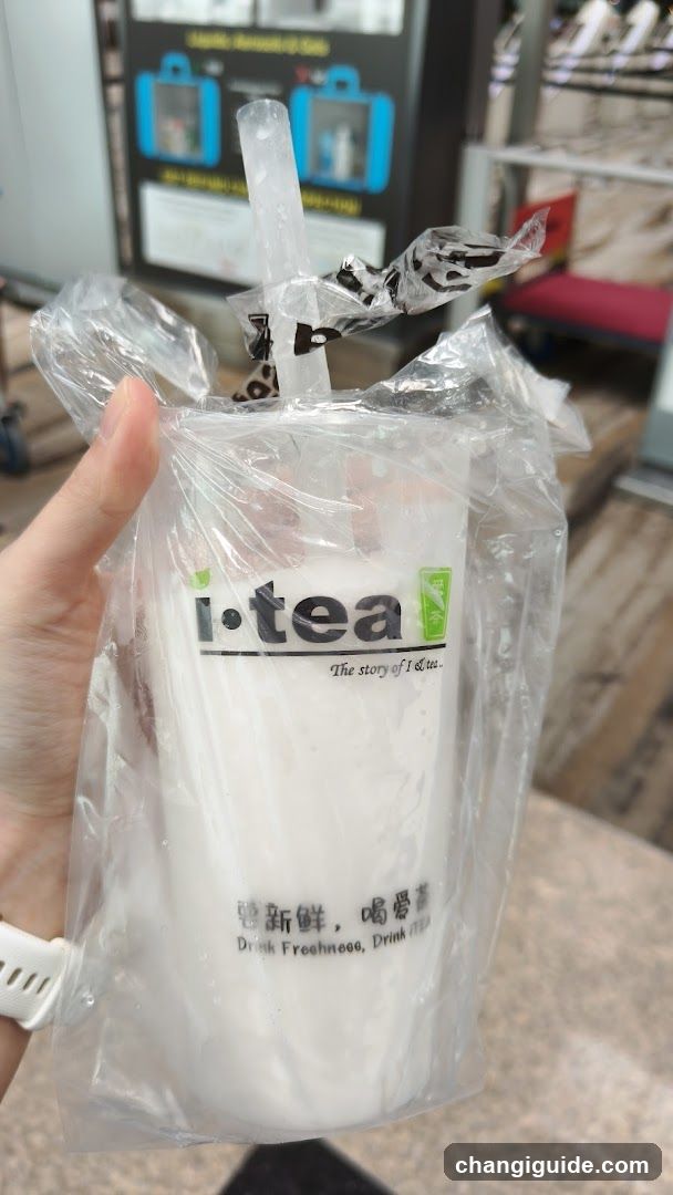 i-tea Drink in Plastic Bag