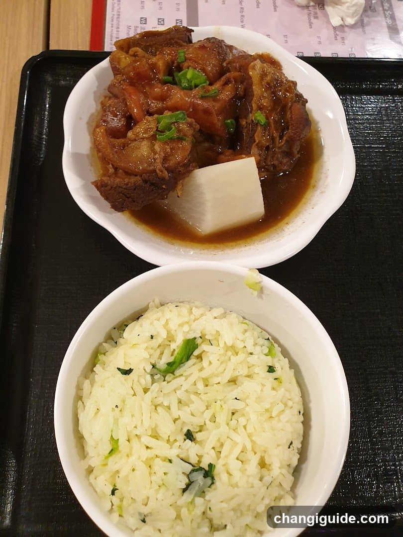 Braised Meat and Rice Meal