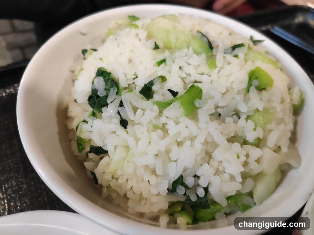 Bowl of Rice with Vegetables