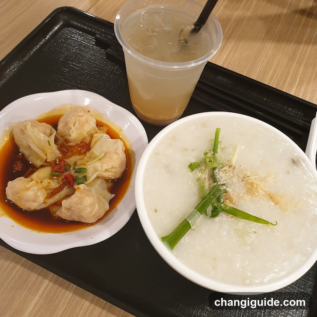 Dumplings and Congee Meal
