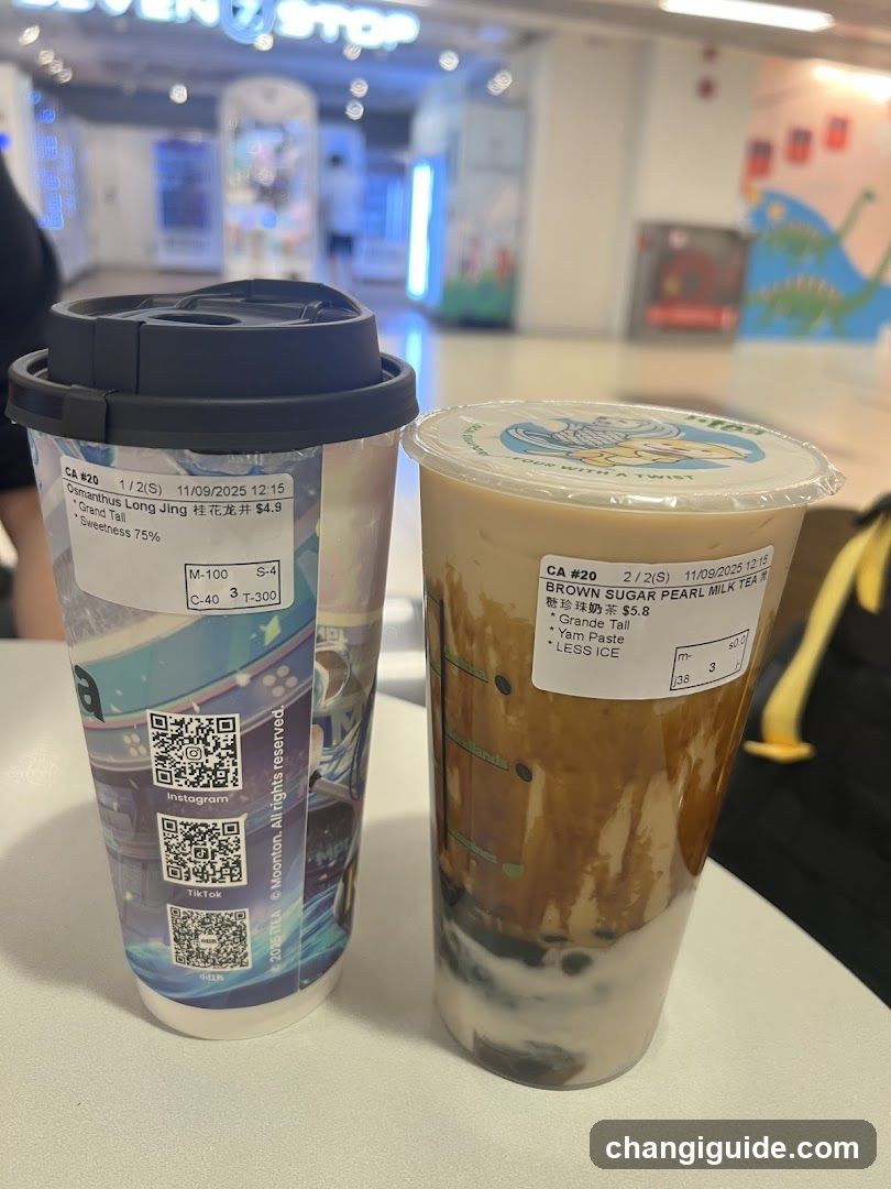 Bubble Tea Cups with Dragon Ball Z Theme